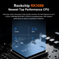 Mini PC tout-en-un Liontron avec Rockchip RK3588, 32 Go de RAM et 128 Go, ordinateur industriel embarqué, ordinateur hôte