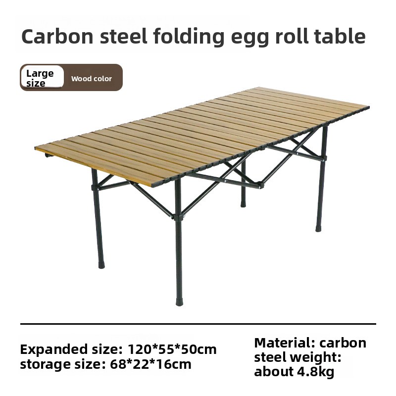 120 wood grain color long table