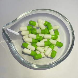 גלולה מילוי אישית אופנתי שחור אדום-אדום ריק כמוסות פרמצבטיקה בגודל 00 0 1 - Product Image 3