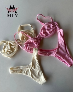 MLY <span class=keywords><strong>Bikini</strong></span> alla Moda, Costume da Bagno Personalizzato, <span class=keywords><strong>Bikini</strong></span> Sexy per Ragazze <span class=keywords><strong>in</strong></span> Abbigliamento da Spiaggia - Product Image 2