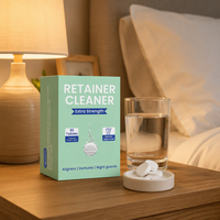Vente directe d'usine Jetway, comprimés nettoyants effervescents, comprimés nettoyants pour prothèses dentaires personnalisés en vente