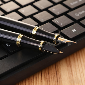 <span class=keywords><strong>Pluma</strong></span> Estilográfica de Metal de Lujo de Alta <span class=keywords><strong>Calidad</strong></span> con Logotipo Personalizado, Ancho de Escritura de 0.5mm, Embalaje Suelto - Marca Persol para Formación de Equipos y Estudiantes - Product Image 3