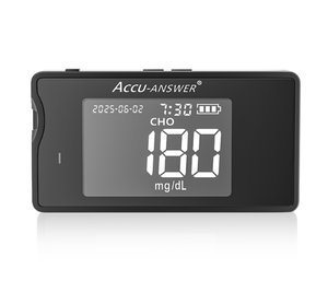 Kit Misuratore 4-in-1 ACCU ANSWER ISAW per Emoglobina, Colesterolo, Acido Urico e Glucosio, Include Strisce Reattive, Lancette e <span class=keywords><strong>Penna</strong></span> - Product Image 1