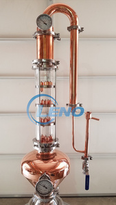Destilador de Whisky de 20L 50L 80L, Equipo de Destilación de Ginebra, Alambique de Cobre Rojo - Product Image 3