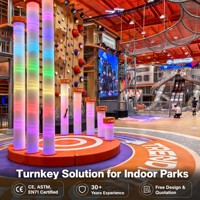 Parque de Aventuras Interior ZHONGYI, Circuito de Cuerdas, Muro de Escalada, Tirolina, Proyecto Integral para Centros Familiares Comerciales FEC
