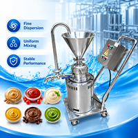 Machine à mayonnaise et beurre de cacahuètes multifonctionnelle entièrement automatique en acier inoxydable 304/316L, capacité 50-500 kg/h, de la marque KINDING