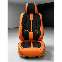 Housses de siège de luxe en cuir synthétique premium pour toutes les saisons – Protection intérieure de voiture pour sièges baquet avant