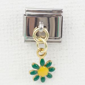 Nouvelle série de bracelets modulaires de style italien avec pendentifs floraux, chaîne d'assemblage personnalisée, bracelets à breloques tendance - Product Image 6