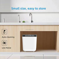 Composteur électrique 3L pour cuisine, bac à compost intelligent, inodore, faible bruit, nettoyage automatique, broyeur de déchets alimentaires