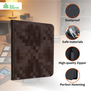 Protège-cartes semi-rigides 9 poches multicolores pour 360 cartes, pour classeur de cartes à collectionner Poké<span class=keywords><strong>mon</strong></span> TCG, MTG, Baseball - Product Image 4