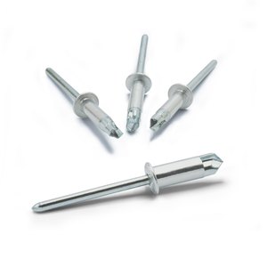 Rivets aveugles autoperceurs NEX Fast 4,8 x 10 mm en aluminium et acier, couleur RAL sur demande, 100 pièces - Product Image 1