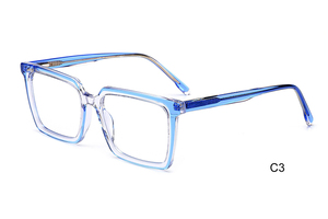 Gafas de acetato masculinas de calidad superior CL9015, montura óptica para gafas, venta al por mayor - Product Image 4