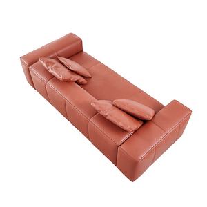 Ensemble de canapés <span class=keywords><strong>Evergo</strong></span> les plus populaires Canapé 3 places de bureau italien pas cher Canapé d'appartement Wohnzimmer Canapés d'angle Canapé en cuir - Product Image 4