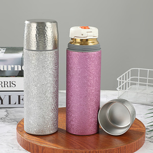 Titanium Coated <b>Double</b> <b>Wall</b> Insulated Tumbler 304 Stainless Steel Portable Outdoor Travel <b>Mug</b> Vacuum Insulated Tea Cup - Product Image 1