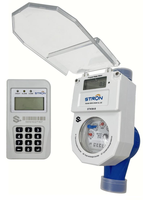 Compteur d'eau à prépaiement divisé à distance DN15-25 STS avec système de vente d'eau personnalisable OEM étanche CIU IP68