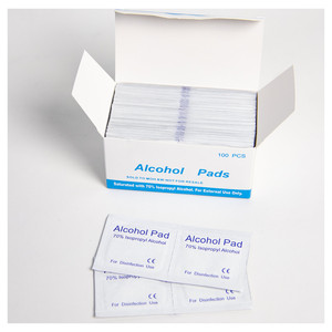 Almohadillas de preparación con <span class=keywords><strong>alcohol</strong></span> envueltas individualmente Botiquines médicos de primeros auxilios Hisopo y almohadilla con <span class=keywords><strong>alcohol</strong></span> de primera calidad Almohadillas con <span class=keywords><strong>alcohol</strong></span> - Product Image 3