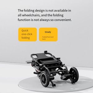 Silla de ruedas eléctrica ultraligera de transferencia de carbono, batería de litio móvil portátil plegable <span class=keywords><strong>para</strong></span> discapacitados, se puede utilizar en aviones - Product Image 4