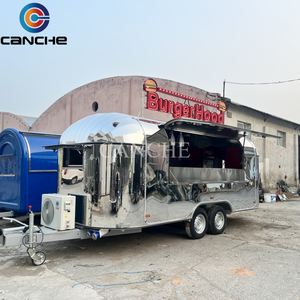 Cuisine mobile commerciale en acier inoxydable 2026, remorque de restauration rapide complète, concession de rue, boulangerie, eau, maïs, barbecue, en-cas - Product Image 3