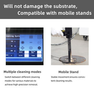 500W 200W 300W Fiber Laser Cleaning Machine for Rust & Paint Removal on Aluminum and Glass - Product Image 3