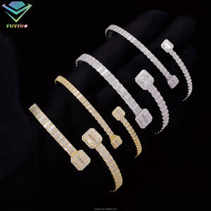 Bracciali Yu Ying in Argento 925 con Diamanti VVS per Donne, Gioielli Raffinati, Bracciali in <span class=keywords><strong>Moissanite</strong></span> - Product Image 1