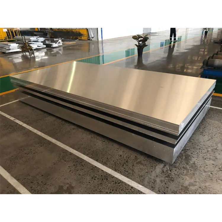 ASTM 1060 PVC 0,9mm de espesor acabado de molino hoja de aluminio 1050 hojas de aluminio placas