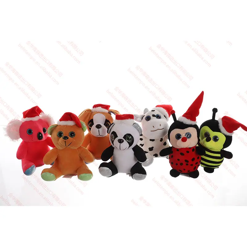 hot selling CPC custom plush toy stuffed animal with flash big eyes plush OEM/ODM stuffed toys stuffed animal as gift