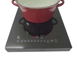 เตาแม่เหล็กไฟฟ้าแบบพกพา 1800 วัตต์ หัวเตาเดี่ยว พร้อมระบบควบคุมแบบสัมผัสและแผงไมโครไลท์ สำหรับใช้ในบ้าน มีบริการ OEM - Product Image 1