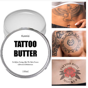 Burro per la Cura dei Tatuaggi Crema Lenitiva Prima e Dopo Balsamo Lozione per il Corpo e il Viso per Migliorare la Colorazione Manutenzione e Riparazione dei Tatuaggi - Product Image 6