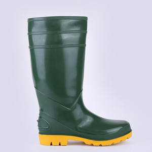 Dài cao trên đầu gối chiều cao người đàn ông dành cho người lớn Unisex Tất cả thời tiết nhiệm vụ nặng nề bảo vệ chống trượt duy nhất khó khăn chất liệu PVC gumboots - Product Image 4