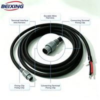 A00010 BeiXing – Harnais adaptateur pour robot intelligent, vente en gros d'usine, connecteur XT-30U-F, matériau cuivre étamé/PVC
