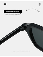 Lunettes de soleil anti-lumière bleue pour hommes et femmes Fashion Square, UV400, classiques, avec logo personnalisé