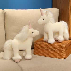 Unicorno Bianco dei Sogni, <span class=keywords><strong>Peluche</strong></span> Super Morbido con Imbottitura in Cotone PP, 40cm, Regalo per Bambini Unisex, Marca MEIWEN, Design Personalizzabile - Product Image 4