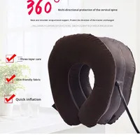 Dispositif de traction cervicale manuel gonflable en PVC semi-velours, source fabricant OEM, classe I, pour correction et étirement du cou