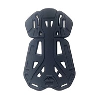 Mousse EVA noire hautement élastique pressée à froid, doublure en éponge anti-collision personnalisée pour équipement de protection sportive