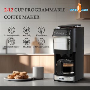 <span class=keywords><strong>Cafetera</strong></span> Inteligente para Oficina con Molienda Automática, Pantalla y Función de Molienda de Granos - Product Image 2