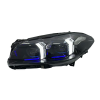 Ensemble de phares LED de style « yeux de serpent » pour BMW Série 1 F20 2012-2014, feux de jour bicolores, phare avant modifié