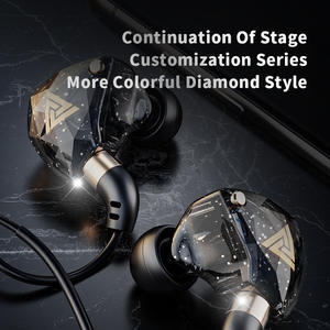 Nueva electrónica Sport In-ear auriculares Hifi Bass Dynamic Monitor <span class=keywords><strong>Music</strong></span> auriculares para <span class=keywords><strong>Apple</strong></span> Gaming AUX Crystal auriculares con cable - Product Image 2