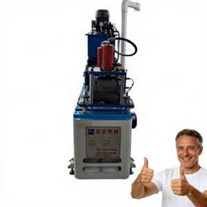 Máquina de Perfilado en Frío HANAU Omega, Totalmente Automática, Controlada por PLC, Engranaje/Motor/Rodamiento/Unidad de Potencia 1300W 380V, Fácil de Usar - Product Image 1