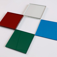 Plaque solide transparente en polycarbonate moderne sur mesure, épaisseur 2-20 mm