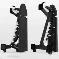 Équipement de fitness commercial pour salle de sport, banc de musculation réglable rouge pour club de fitness et studio, pour l'entraînement en force