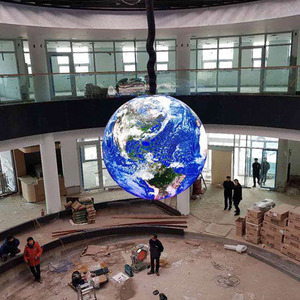 Pantallas LED esféricas de tamaño personalizado P2.5, P3, P4 con pantallas de visualización esféricas 3D - Product Image 5