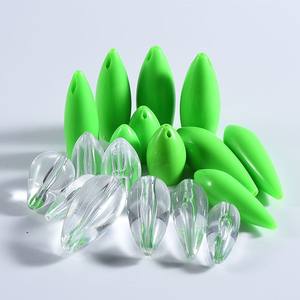 Plombs de pêche Work Record Teardrop 7,5g, version courte, transparents, à coulée lente, en ABS durable, accessoire fonctionnel - Product Image 1