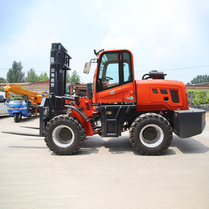 מלגזה דיזל TengDa T50 5 טון 4X4 הידראולית לשטח קשה עם גובה מזלג 3 מטר לשימוש חקלאי - Product Image 4