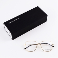 Gafas Ópticas Rectangulares de Aleación con Montura Completa, Unisex, para Uso Diario, Diseño Clásico
