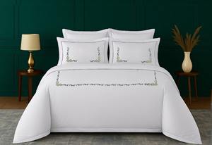 Housse de couette Floral Vine Harmony |   Literie décorative de qualité supérieure, motif floral botanique en forme de vigne - Product Image 3