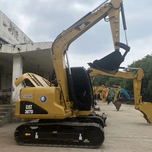 95% New Used Caterpillar307D 7 Tons Excavator Construction Machinery <b>Small</b> Mini Digger Cat307 CAT307D Used Excavator CE/EPA - Product Image 1
