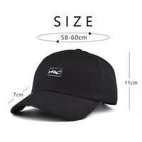 Gorra de Béisbol Personalizada de Alta Calidad con Bordado de Logotipo, Estilo Vintage Desgastado, Gorras de Papá