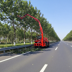 JINKE Hydraulic Arm Forestry Machine | Diesel <b>Powered</b> Circular Tree <b>Saw</b> & Hedge Trimmer Equipment - Product Image 2