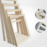 Cadre photo en bois simple à faire soi-même, cadre pour peinture à l'huile numérique, cadre extérieur décoratif pour peinture, peinture à l'huile