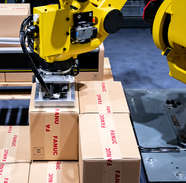 FANUC M-410iC/110 4-Axis Palletizing Robot 110kg High Speed Automatic Industrial Palletizer for Carton Bag Drum Palletizing